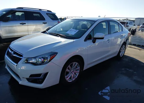 2016 Subaru Impreza 2.0I Premium из США, поврежденный, VIN JF1GJAB66GH008270